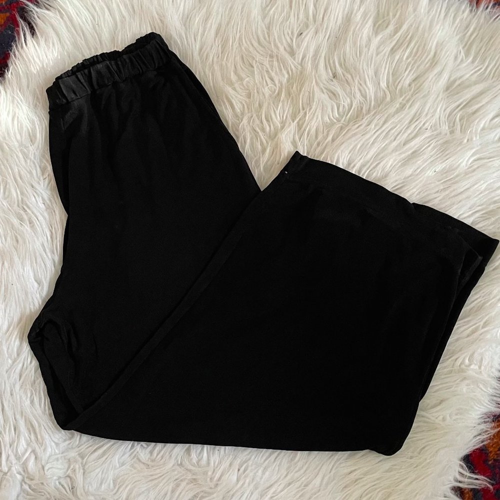 Flax Slinky Knit Pull On Pants Size Small